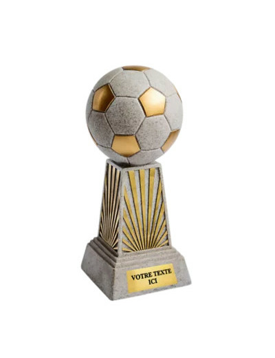 Trophee resine discipline or/blanc