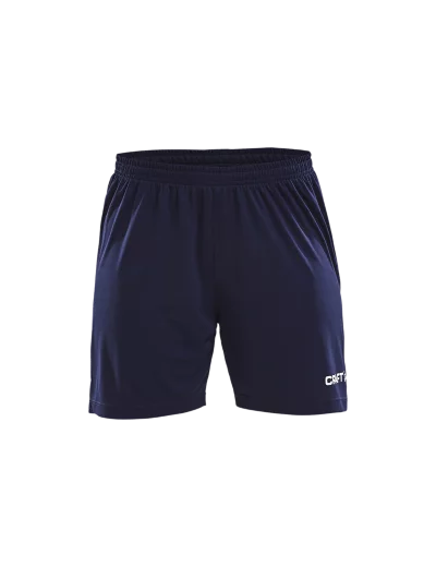 Squad short solid w navy