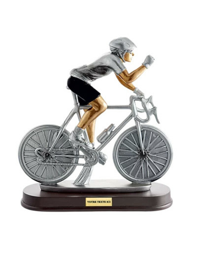 Resine cyclisme h. 21x24 cm