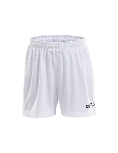 Squad short solid jr white