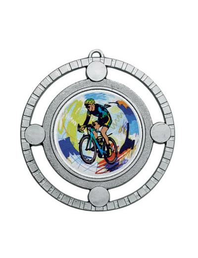 Medaille zamak 87mm argent