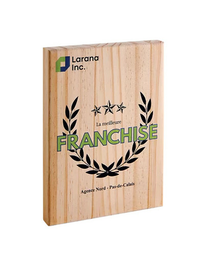 Trophee bois hauteur 190 cm