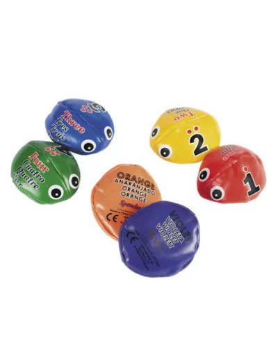 Lot de 6 coccinelles à grains