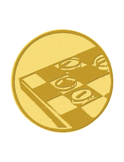 Pb 32 jeu de dames alu 25mm