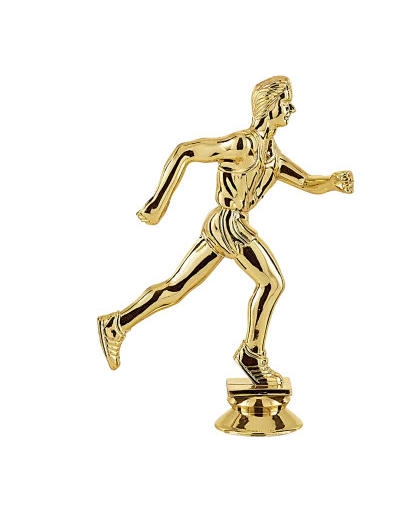 Sujet plastique or cross f h. 14cm