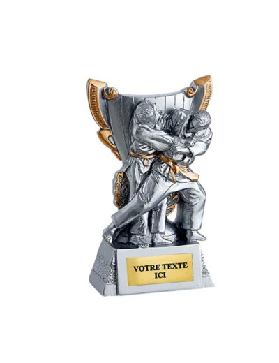 Trophee trophee resine discip judo h 11 cm
