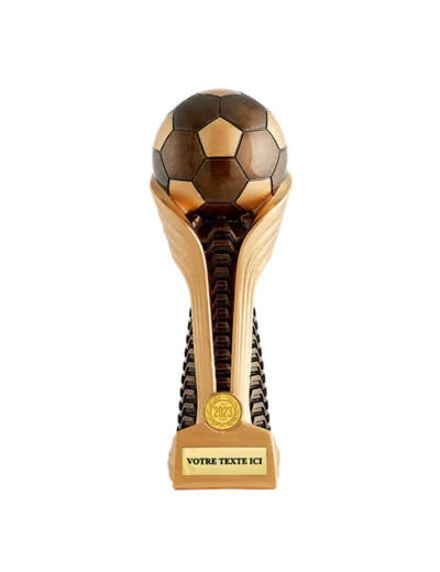 Trophee resine foot h.33cm