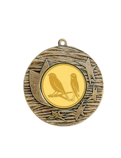 Medaille fer diam45mm bronze