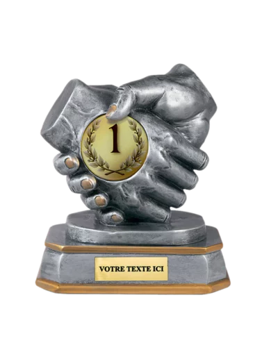 Trophee resine fair play h. 17 cm