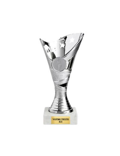 Coupe economique argent hauteur 18