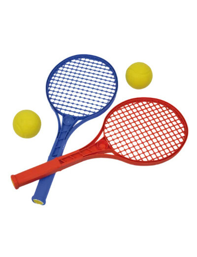Lot de 2 raquettes mini-tennis