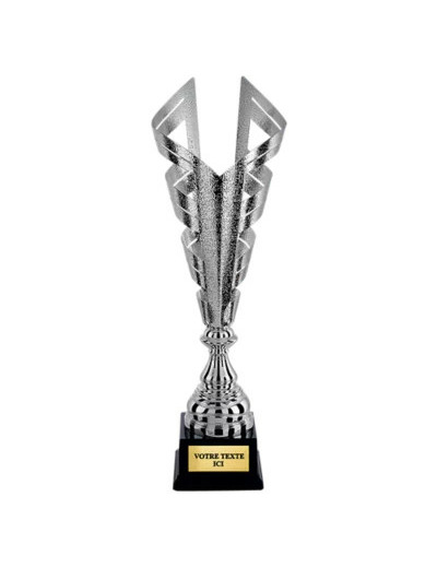 Coupe prest arg embosse h 59cm