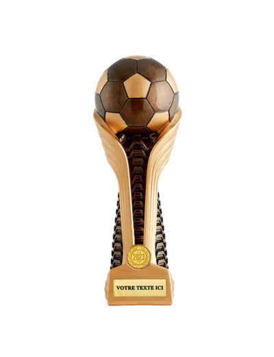 Trophee resine foot h.33cm