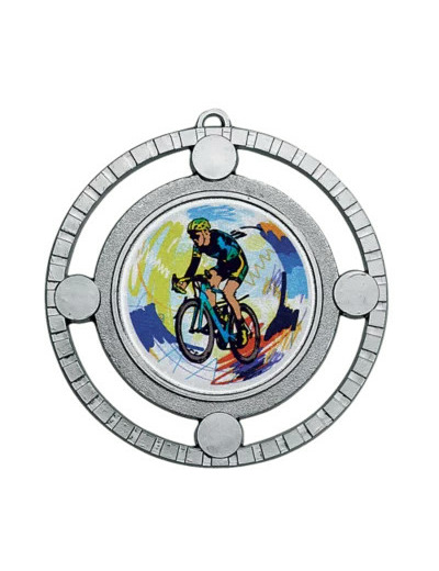 Medaille zamak 87mm argent