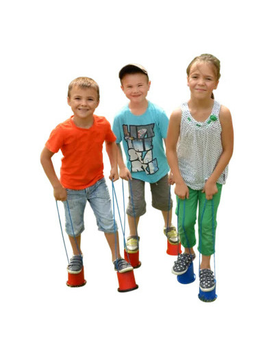 Paire d'echasses pvc antiderapantes