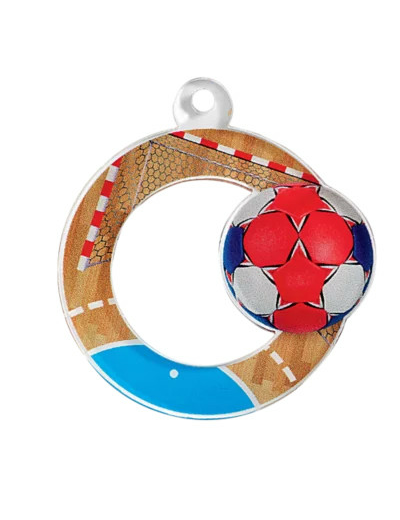 Medaille plexi diam50 handball
