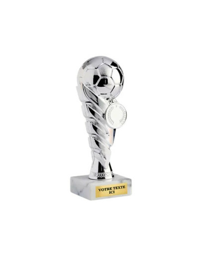 Petit trophee plastique monte argen