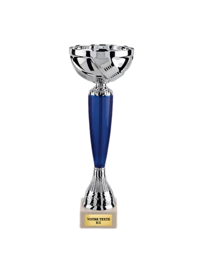 Coupe eco arg/bleu h 28cm d 100mm