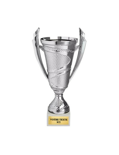 Coupe classique argent hauteur 37,5