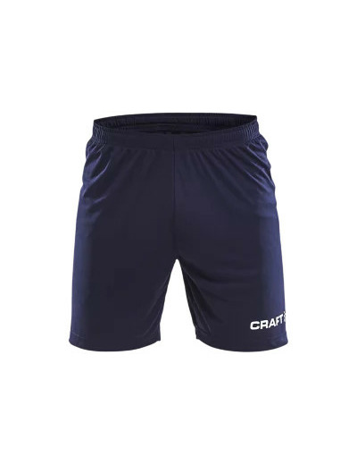 Squad short solid m navy/white