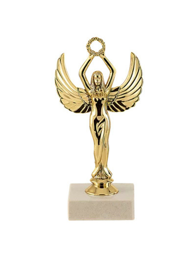 Trop sujet plas or victoire h 16cm