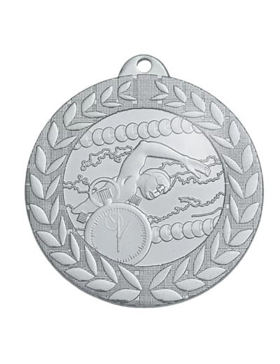 Medaille frappee fer natation 50mm