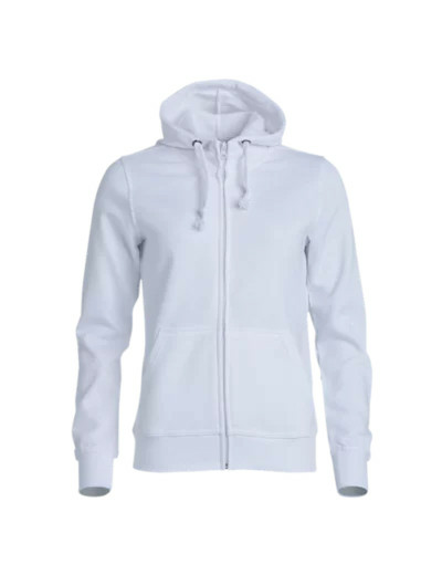Sweat à capuche zippé femme