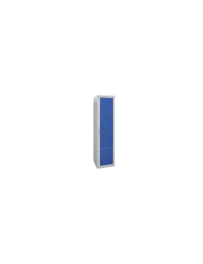 Armoire/casier visitable scolaire 4 case