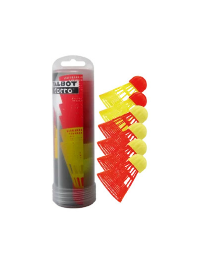 Tube de 6 volants speedbadminton
