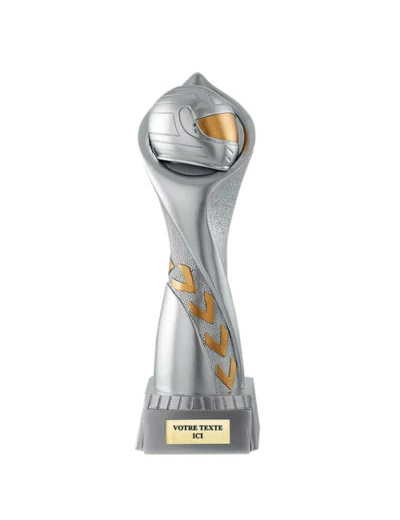 Resine rallye casque gm h. 40 cm