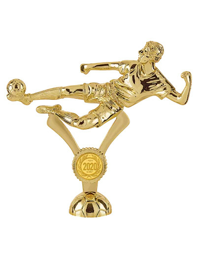 Sujet plastique foot h. 13cm