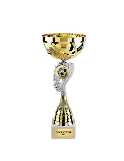 Coupe class or/arg h 37 cm d 160 mm
