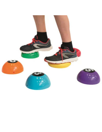 Lot de 6 demi-sphères éducatives