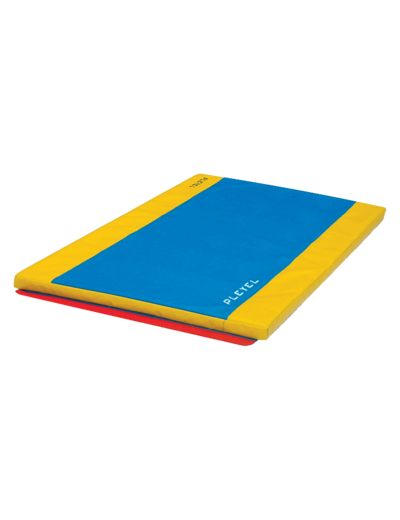Tapis de gymnastique bicolore associatif en bout 200 x 100 x 4 cm