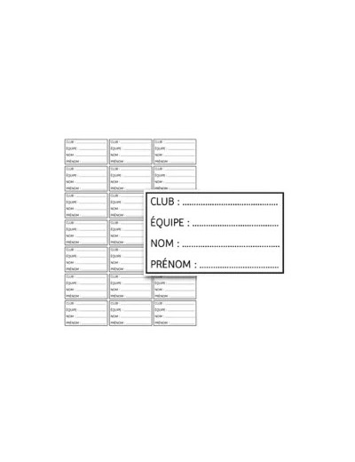 Lot de 42 etiquettes bouteilles