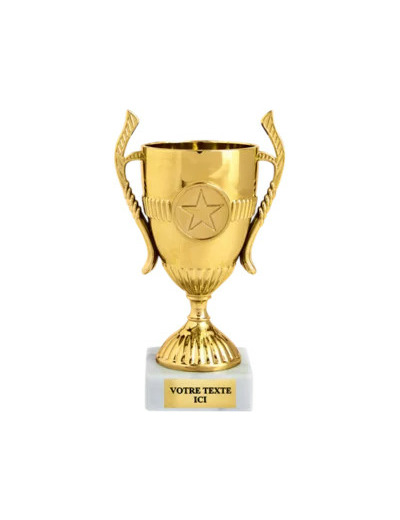 Coupe economique or hauteur 15 cm