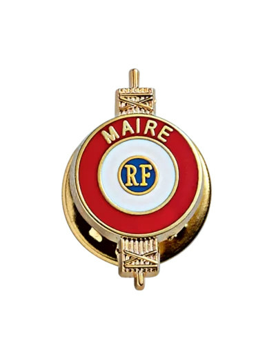 Insigne boutonnière-maire