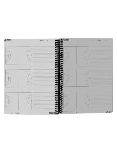 Carnet coach handball a spirales a4
