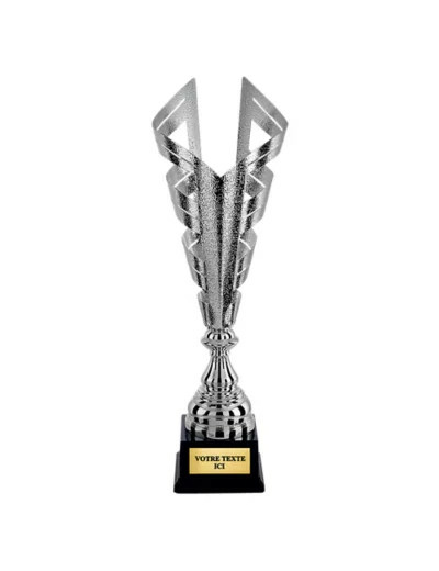 Coupe prest arg embosse h 59cm