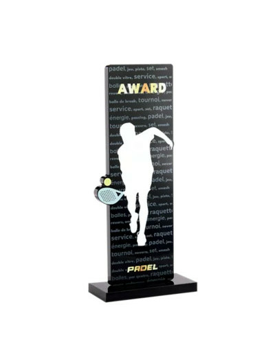 Trophee acrylique personnalisable n