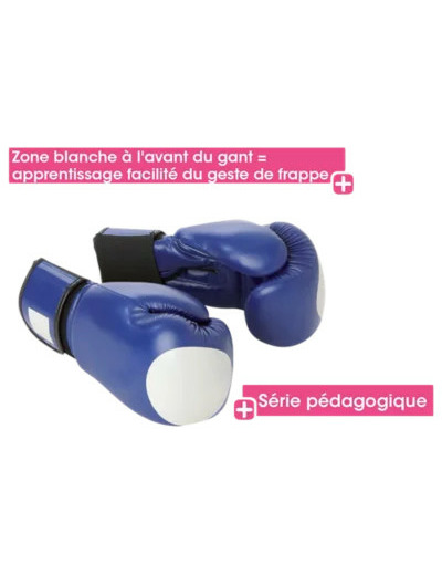 Gant de boxe avec zone de cible