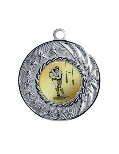 Medaille fer diam50mm argent