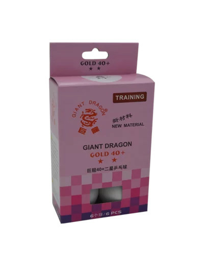 Boite 6 balles de ping-pong