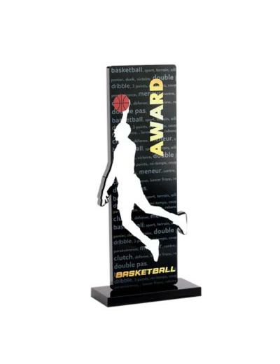 Trophee acrylique personnalisable n