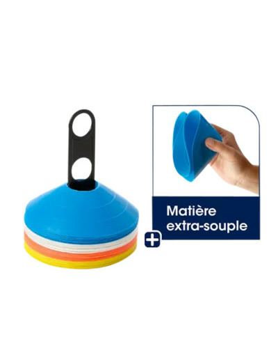 Kit de delimitation - 40 cones extr