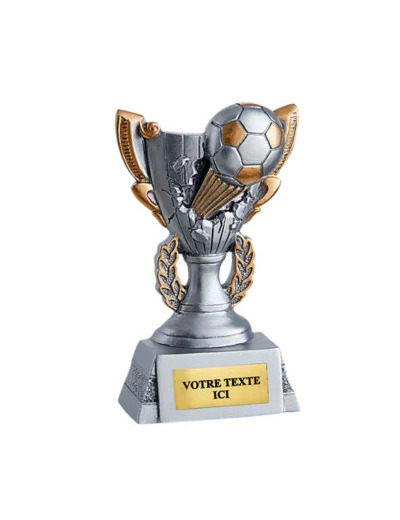 Trophee resine discip football h 11cm
