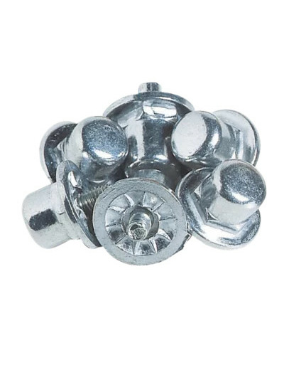 Crampons 13 mm coniques aluminium -