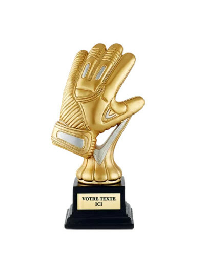 Trophee resine gardien foot h.27 cm