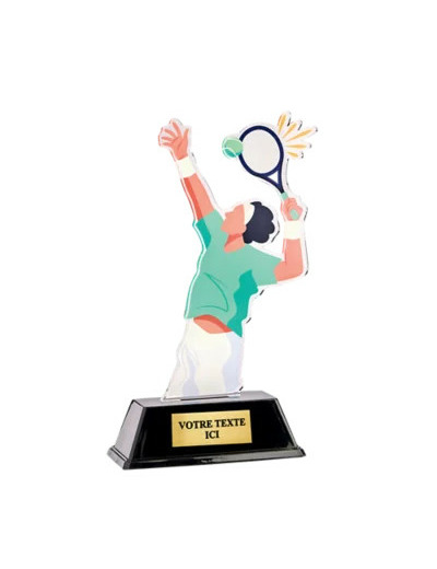 Trophee acrylique personnalisable t