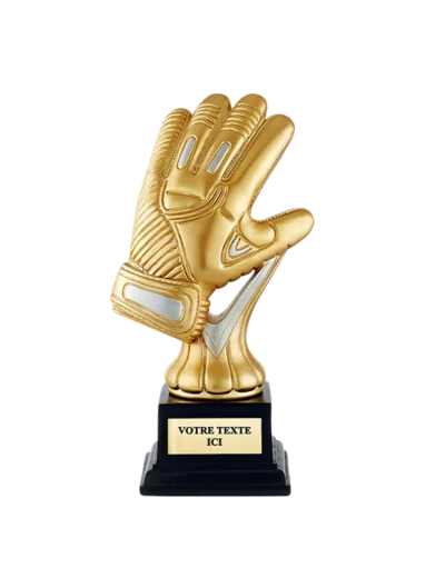 Trophee resine gardien foot h.27 cm